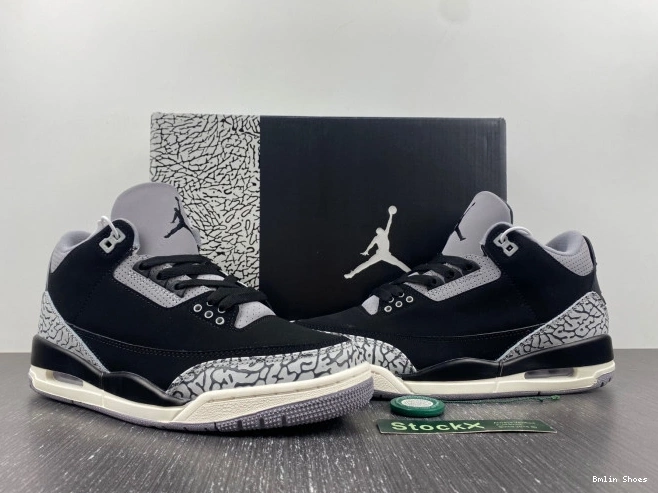 Bmlin CK9246-001 Off Noir Jordan 3 Air WMNS 0716